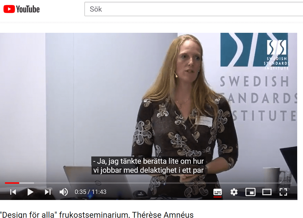 BIld youtube SIS frukostseminarium