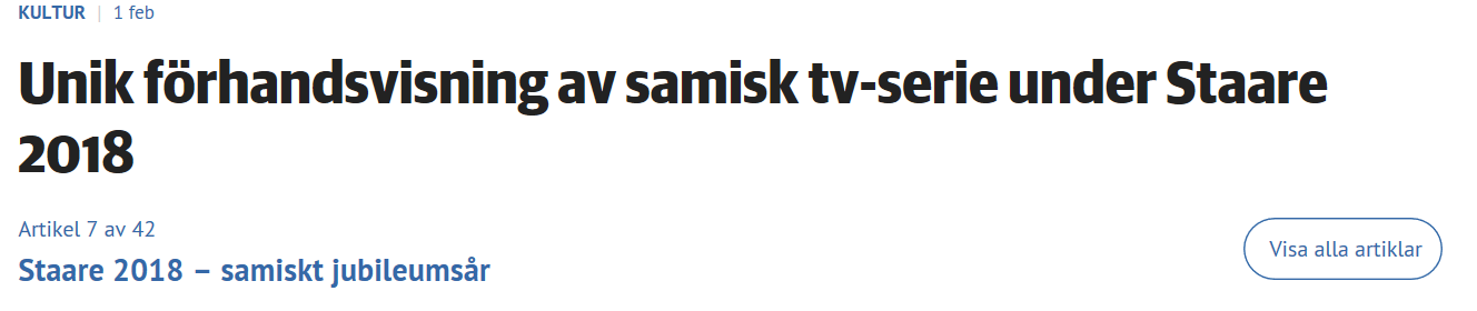 Rubrik Östersundstidningen MSH